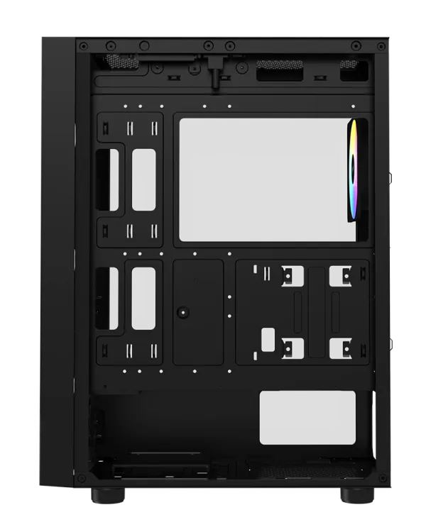 Kuciste Raidmax Vector 216 Black 4 x RGB fan/Window/V216TBF Slika 2