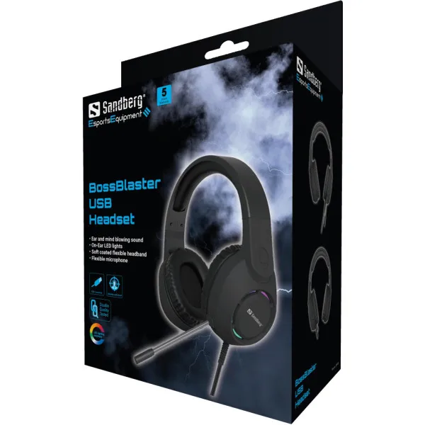 Slušalice Sandberg BossBlaster USB Headset 126-49 Slika 4