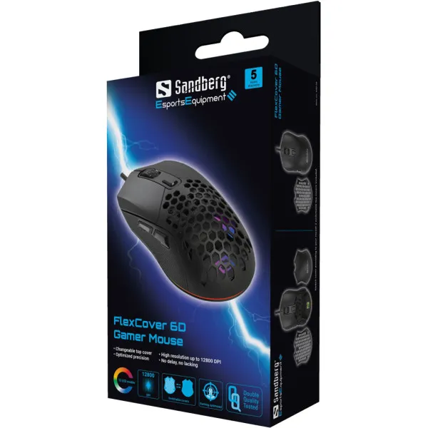 Miš USB Sandberg Flex Cover 6D 640-28 Slika 2