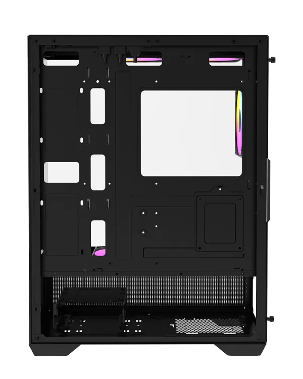 Kuciste Raidmax Infinita I802 Air/Glass/RGB/Crni/I802ABS Slika 4