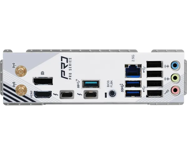 ASRock MB s1851 AsRock Z890 PRO RS WIFI WHITE Slika 3