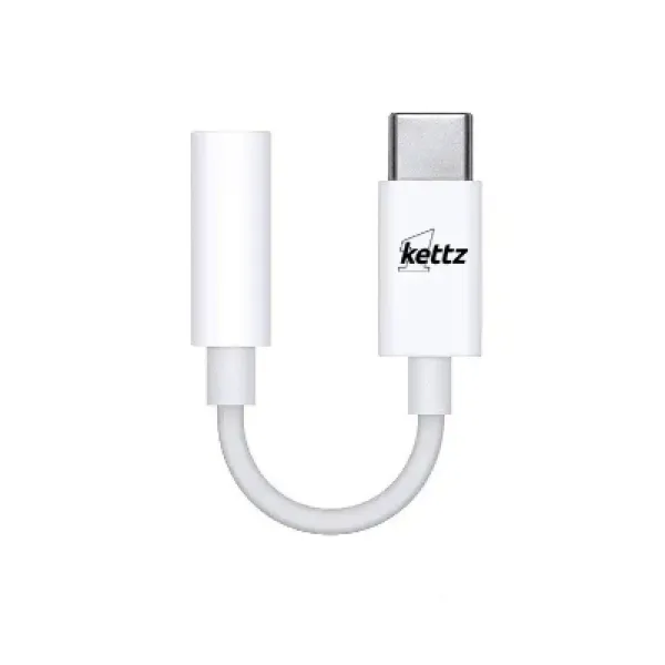 Kettz Adapter sa type C na AUX 3.5mm C2A-05 beli Slika 2