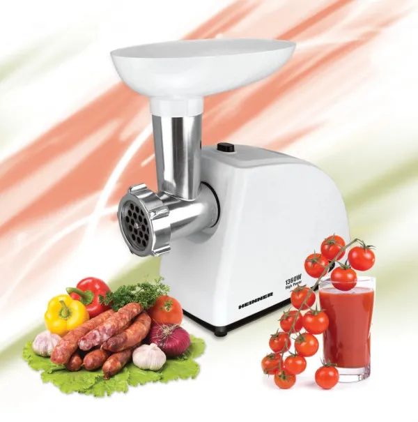 Mašina za mlevenje mesa Heinner MG-W1200R 1360W/1.5kg/m Slika 1