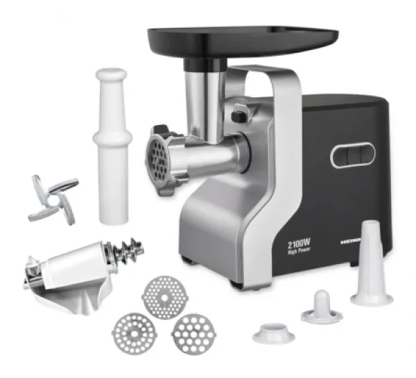 Mašina za mlevenje mesa Heinner MG-2100BKSL 2100W/1.8kg/m Slika 2