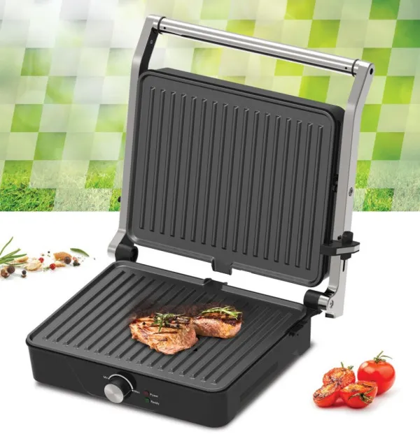Električni grill HEINNER HEG-K2000CP 2000W/29x23cm Slika 4