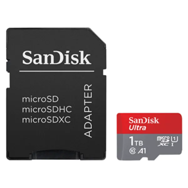 Sandisk Micro SDXC SanDisk 1TB Ultra, SDSQUAC-1T00-GN6MA + Adapter Slika 1