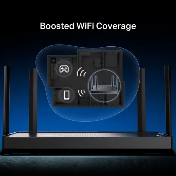 TP-Link LAN Router TP-LINK Archer BE230 BE3600 WiFi7/2.5Gb WAN/4GLAN Slika 7