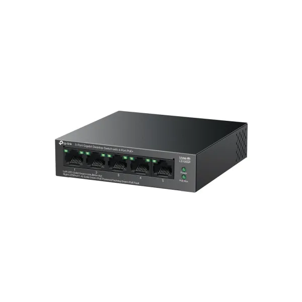 LAN Switch TP-Link LS105GP 5x1G/4PoE/65W Slika 3