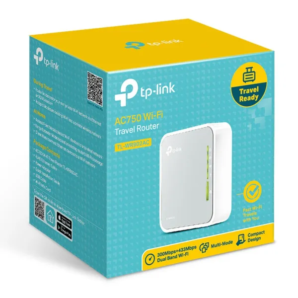 TP-Link LAN Router TP-LINK TL-WR902AC AC750/AP/RE Slika 4