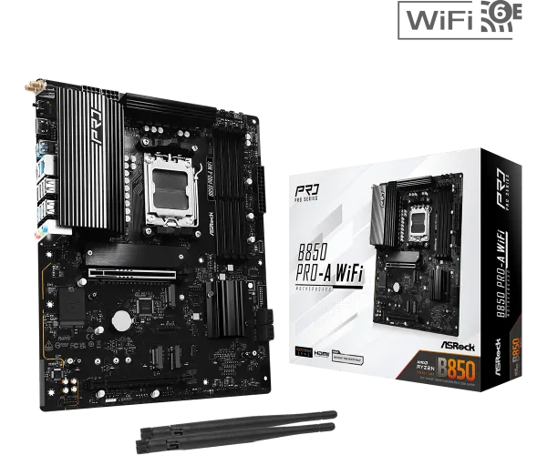 ASRock MB AM5 AsRock B850 PRO-A WIFI Slika 1