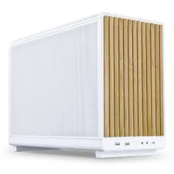 Kućište Lian Li DAN A3 mATX, A3-mATX White & WOOD Slika 1