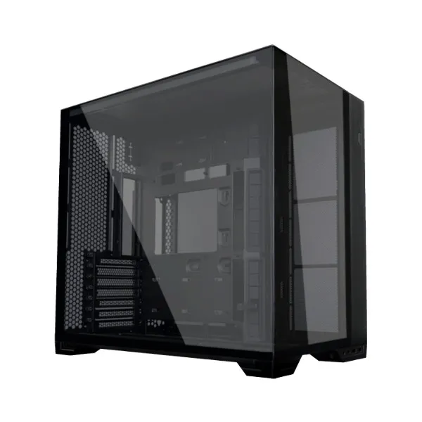 Kuciste Lian Li O11 Vision Compact Tempered Glass, CRNO/E-ATX, O11VPX Slika 1
