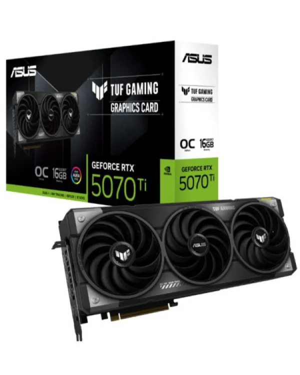 SVGA ASUS GeForce RTX 5070-TI TUF OC 16GB GDDR7 256bit TUF-RTX5070TI-O16G Slika 1