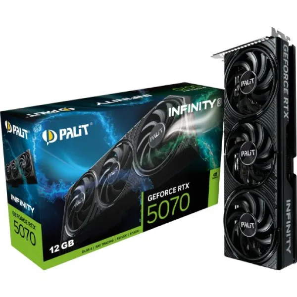 SVGA Gainward RTX 5070 Python III 12GB GDDR7 192bit, NE75070019K9-GB2050T Slika 1