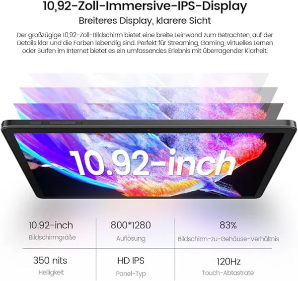 Tablet OSCAL Pad 90 LTE 10.92 HD+IPS/T606 OC/8GB/128GB/7700mAh/8+13MP/Android Slika 2