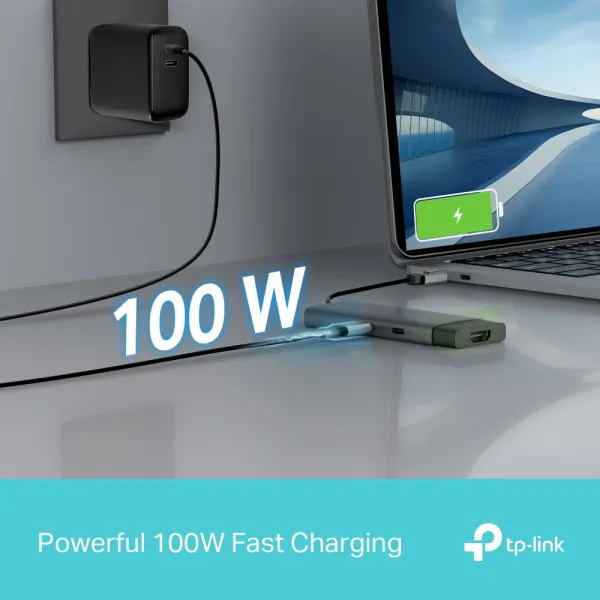 Docking station TP-Link UH5020C USB-C HDMI/2xUSB 3.0/USB-C/PD 100W Slika 6