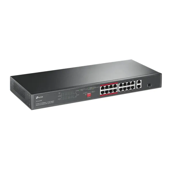 TP-Link LAN Switch TP-LINK TL-SL1218P 16x10/100 PoE/2x1Gb PoE/1xSFP/150W Slika 2