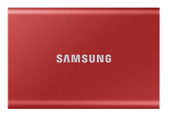 Eksterni SSD 2TB Samsung T7 USB 3.2/MU-PC2T0R/EU/crveni Slika 1