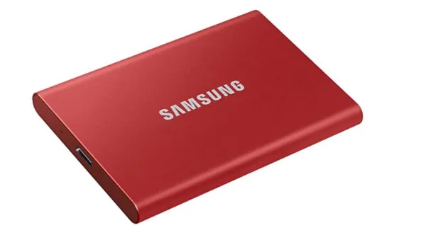 Eksterni SSD 2TB Samsung T7 USB 3.2/MU-PC2T0R/EU/crveni Slika 2