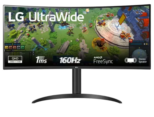 Monitor 34" LG UltraWide 34WP65CP-B 3440x1440/160Hz/5ms/HDMI/DP Slika 1