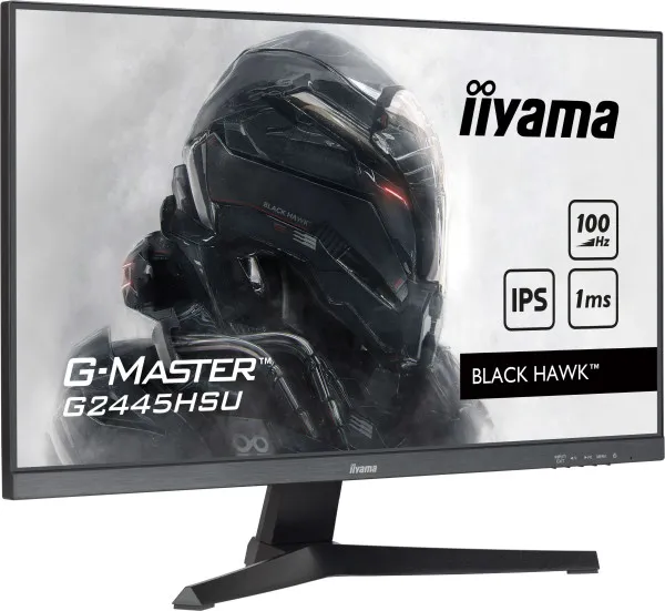 iiyama Monitor 23.8" Iiyama G2445HSU-B2 IPS 1920x1080/100Hz/1ms/HDMI/DP/USB/zvučnici Slika 8