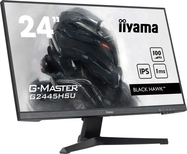iiyama Monitor 23.8" Iiyama G2445HSU-B2 IPS 1920x1080/100Hz/1ms/HDMI/DP/USB/zvučnici Slika 7