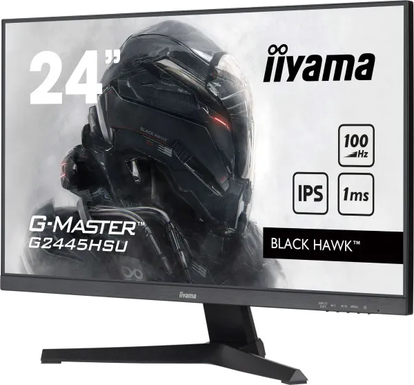 iiyama Monitor 23.8" Iiyama G2445HSU-B2 IPS 1920x1080/100Hz/1ms/HDMI/DP/USB/zvučnici Slika 5