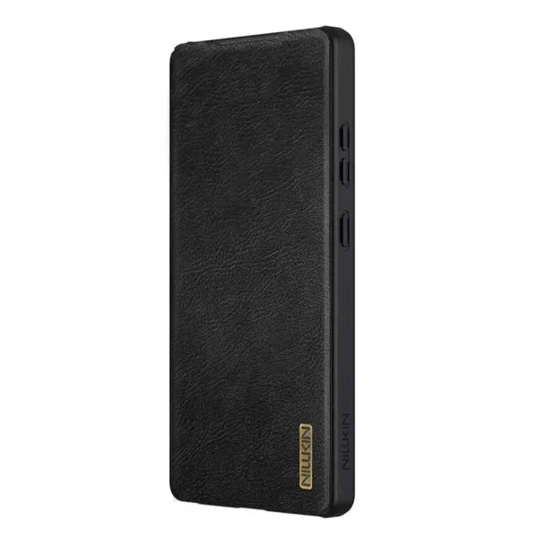 Torbica Nillkin Qin Pro Leather za Samsung S938B Galaxy S25 Ultra crna Slika 1