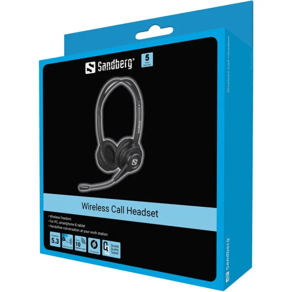 Slušalice sa mirkofonom Sandberg Wireless Call Headset 126-43 Slika 2