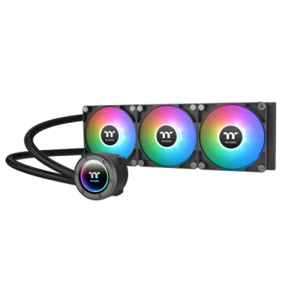 Cooler AIO Thermaltake TH420 V2 ARGB Crni, CL-W376-PL14SW-A Slika 1