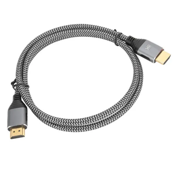 Linkom Kabl HDMI na HDMI 2.1 18 Gold 8K (m/m) 2m sivi Slika 1