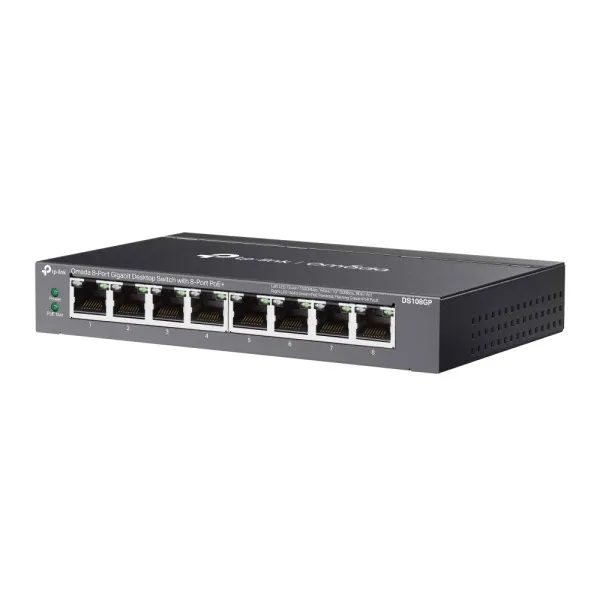 LAN Switch TP-Link DS108GP 8x1G PoE/65W Slika 5