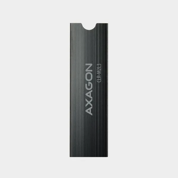 Axagon SSD M.2 Hladnjak AXAGON CLR-M2L6 passiv M.2-SSD-2280 6 mm, Crni Slika 2