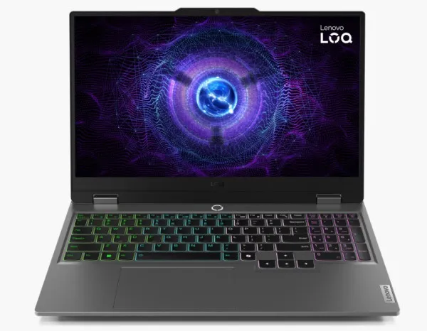 NB Lenovo LOQ 15IAX9 i5-12450HX/24GB/M.2 512GB/15.6"FHD/RTX4050 6GB/83GS00HCYA Slika 1