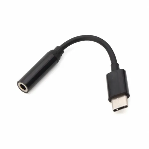 Kettz USB adapter za slusalice TY-2 Type C na 3.5mm crni Slika 1