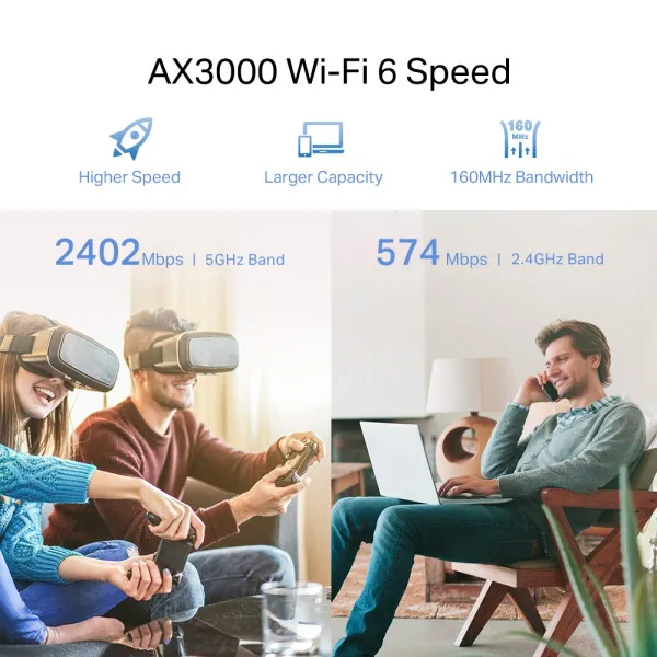 LAN Range extender TP-Link RE705X AX3000 Mesh Slika 3