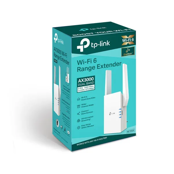 LAN Range extender TP-Link RE705X AX3000 Mesh Slika 2