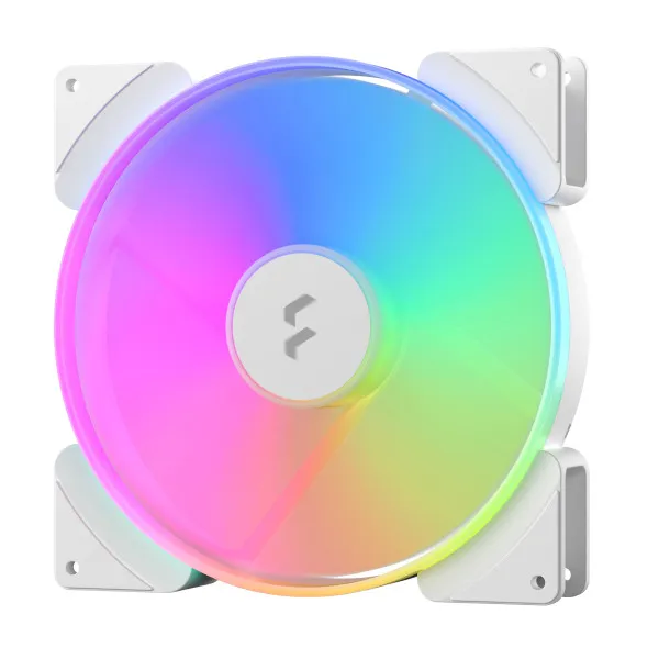 Ventilator 180mm Fractal Design Prisma AL-18 ARGB White , FD-FAN-PRI-AL18-PWM-WT Slika 1