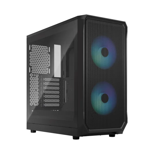 Kućište Fractal Design Focus 2 Black TG Clear Tint, FD-C-FOC2A-01 Slika 1