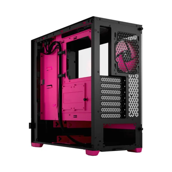 Kućište Fractal Design Pop Air RGB Magenta Core TG Clear Tint, FD-C-POR1A-03 Slika 2