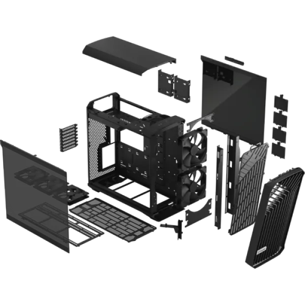 Kućište Fractal Design Torrent Black TG Dark Tint, FD-C-TOR1A-06 Slika 3