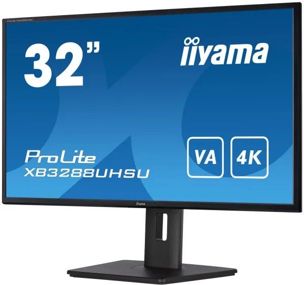 iiyama Monitor 31.5" Iiyama XB3288UHSU-B5 VA 3840x2160/60Hz/3ms/2xHDMI/DP/USB/zvučnici Slika 3