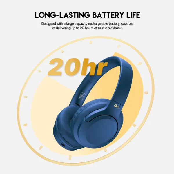 Bluetooth slušalice Fantech GO Vibe WH05 plava Slika 3
