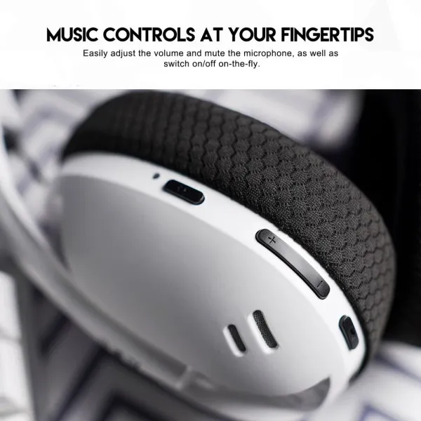 Bluetooth slušalice Fantech WHG01 Tamago Space Edition bele Slika 3