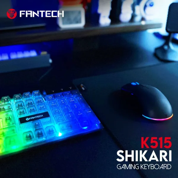 Tastatura USB Fantech K515 Shikari US crna Slika 3
