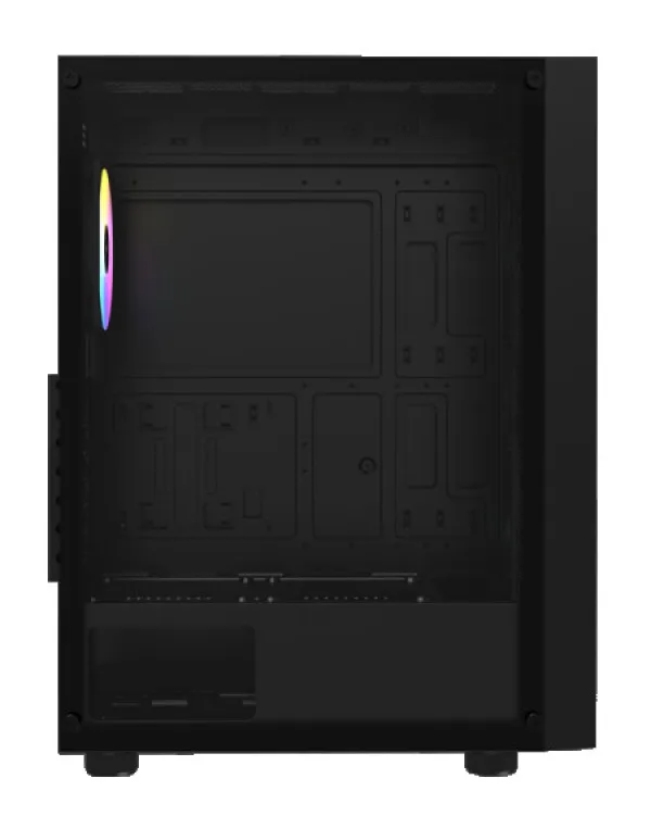 Kuciste Raidmax Vector 216 Black 4 x RGB fan/Window/650W Slika 2