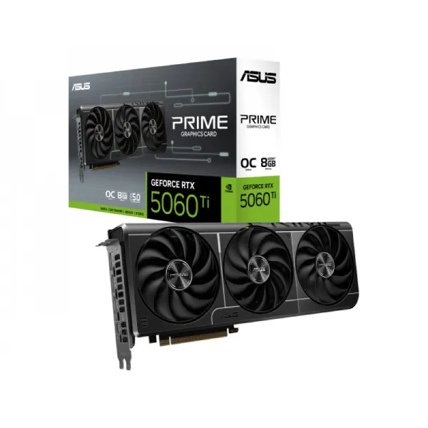 SVGA ASUS RTX 5060-TI PRIME 8GB GDDR, PRIME-RTX5060TI-O8G Slika 1