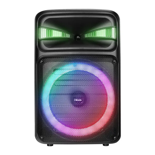 Zvucnik Mikado MD-125KP 40W USB, Bluetooth, micro SD crni Slika 1