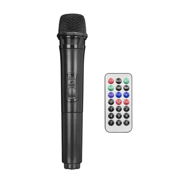 Zvucnik Mikado MD-125KP 40W USB, Bluetooth, micro SD crni Slika 2