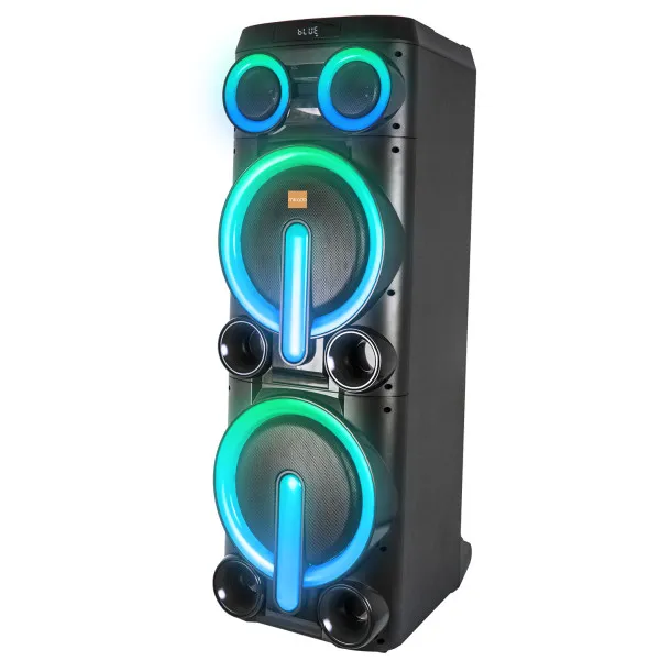 Zvucnik Mikado MD-103KP 200W, 12V 14000mAh USB, Bluetooth, micro SD crni Slika 1